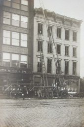 Fraser's Department Store, Fire, Utica NY, May 10 1905