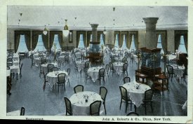 John A. Roberts & Co., 1911, tea room