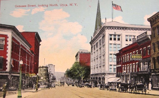 Genesee Street, Utica NY, John A. Roberts & Co.